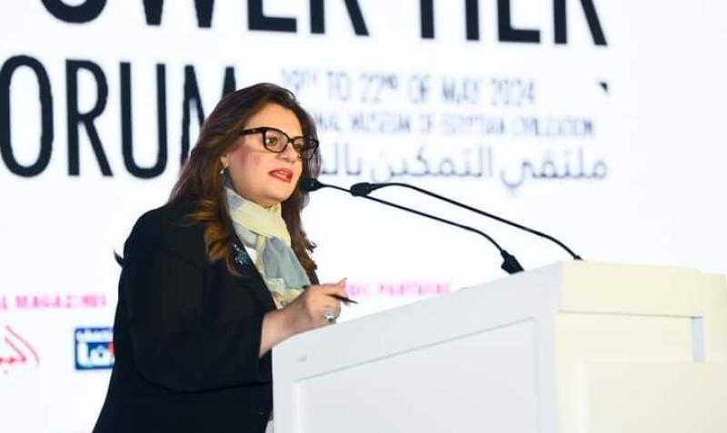 وزيرة الهجرة تشارك في فعاليات الافتتاح الرسمي للدورة الثانية من ملتقى تمكين المرأة بالفن 