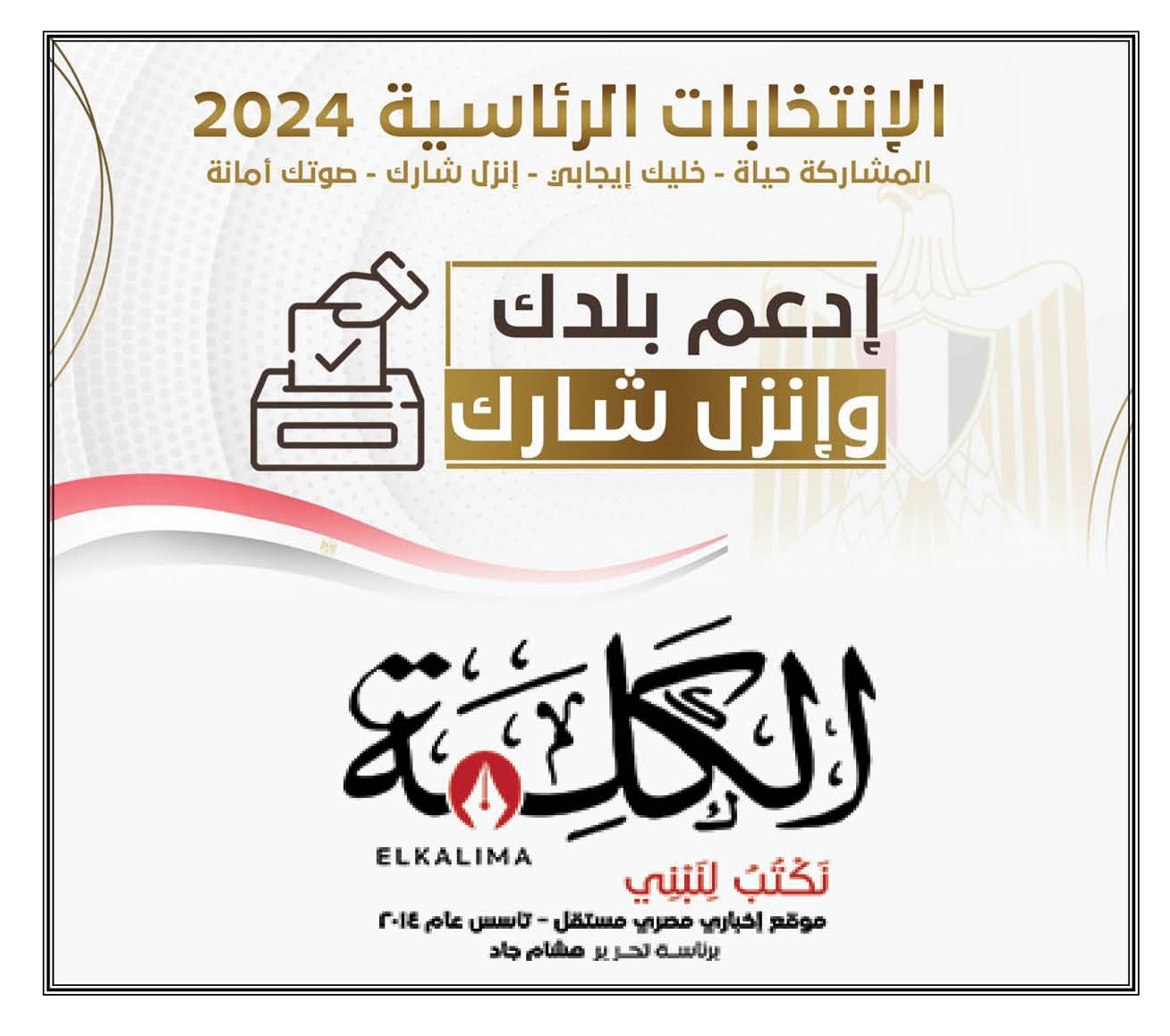 شارك انتخابات الرئاسة المصرية