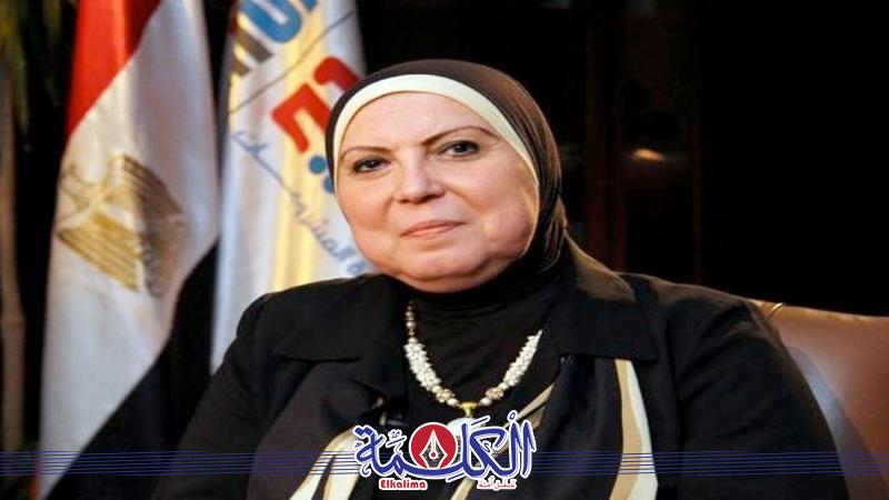 وزيرة التجارة والصناعة نيفين جامع