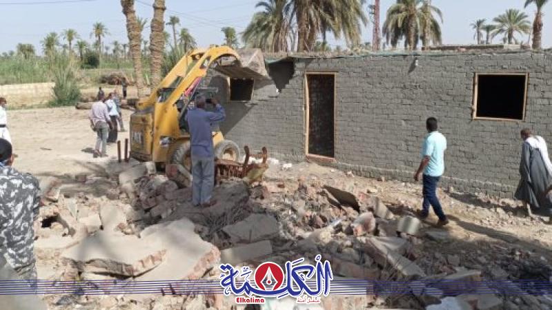 حالة تعدى بالبناء 