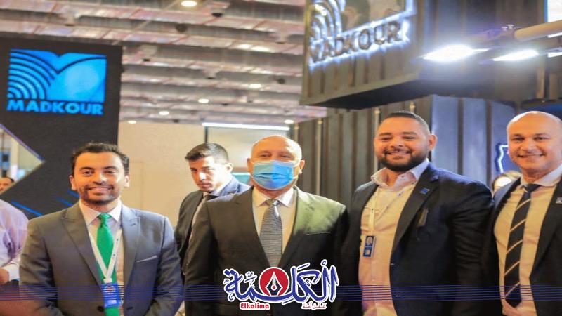 وزير النقل يزور جناح مجموعة مدكور 