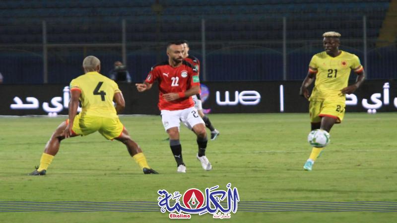 منتخب مصر مع أنجولا
