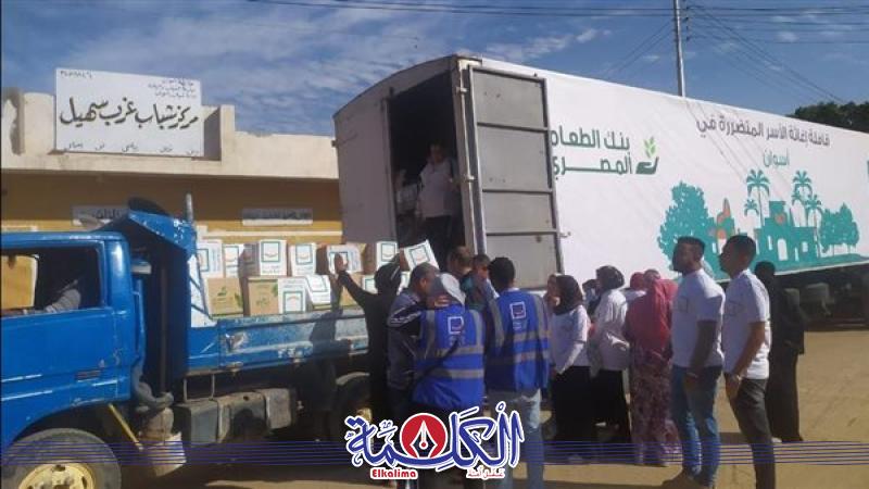 حياة كريمة تطلق -قوافل غذائية -وطبية بمحافظتي- قنا وأسوان بصعيد مصر
