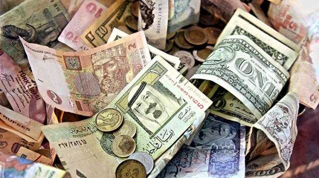 سعر الدولار واسعار العملات الأجنبية والعربية اليوم