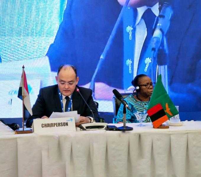 وزير التجارة والصناعة يترأس أعمال اجتماع المجلس الوزاري الـ43 لدول التجمع بزامبيا