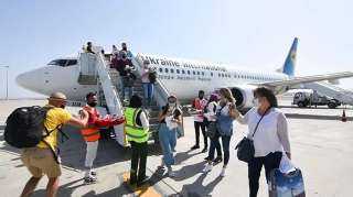 مطار مرسى علم يستقبل 31 رحلة طيران من 7 دول أوروبية