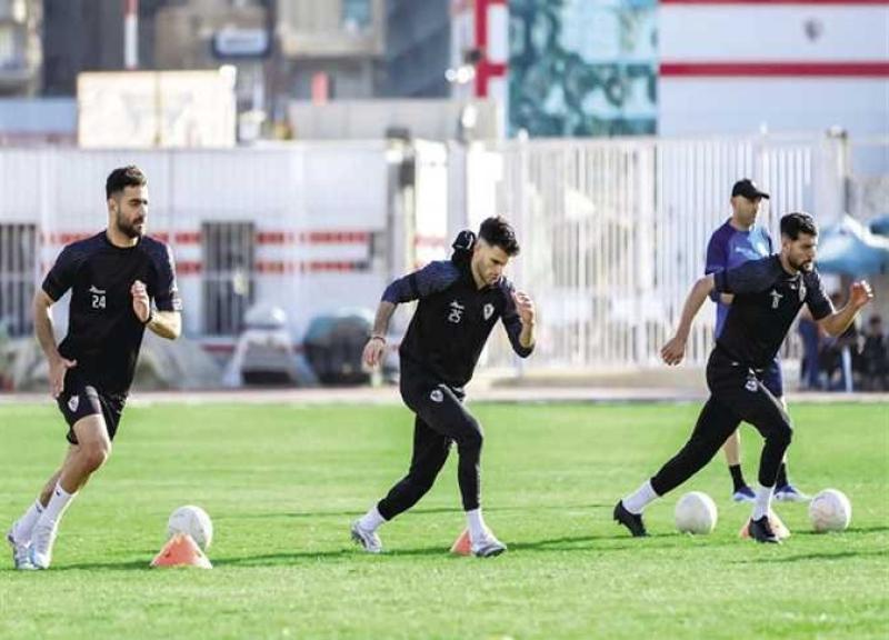 الزمالك يواصل تدريباته استعداداً للبنك الأهلي في كأس الرابطة