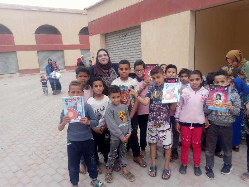 مجسمات وعروض فنية بفعاليات قصور الثقافة لأطفال ”معا” بديل العشوائيات