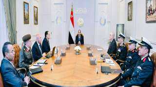 الرئيس السيسي يطلع على مستجدات تطوير ميناء السلوم البري