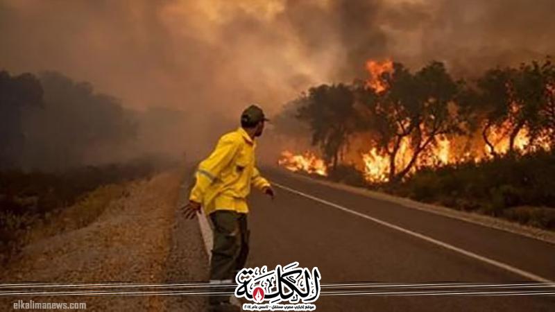 210 حريق بسبب الطقس السئ في كندا