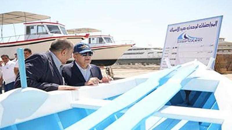 الفريق أسامة ربيع:” الانتهاء من أعمال بناء ٢٥ مركب صيد و ٥٠ قارباً للعمل بالبحيرات المصرية”
