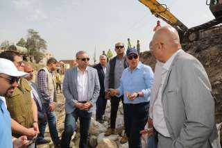 وزير الري يتفقد مشروعات الموارد المائية والري بمحافظة الغربية