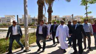 وزير الإسكان بسلطنة عمان والوفد المرافق له يزورون مشروعات العاصمة الإدارية الجديدة