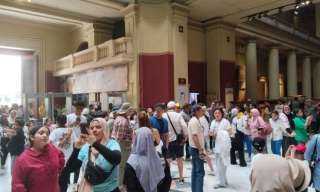 توافد كبير للزائرين المصرييين بمتاحف الآثار في اليوم العالمي للمتاحف