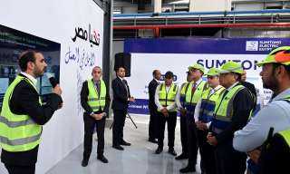 رئيس الوزراء يتفقد أكبر مصنع فى العالم لشركة سوميتومو بمدينة العاشر من رمضان