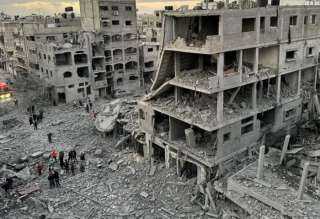 الدفاع المدني الفلسطيني: الاحتلال دمر مربعات سكنية كاملة في جباليا بغزة