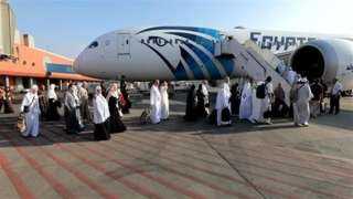 مصر للطيران الناقل الوطني تسير  غدا 25 رحلة جوية إلي الأراضي المقدسة