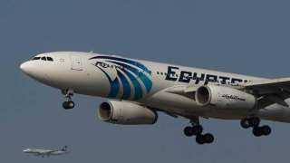 مصر للطيران تعلن إلغاء رحلتها اليون إلى مطار معيتيقة بليبيا
