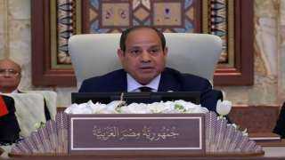 السيسى: مصر كثفت جهودها السياسية لوقف نزيف الدم الفلسطينى
