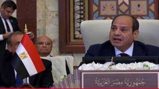 السيسي: أمتنا العربية تواجه تحديات مصيرية