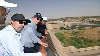 وزير الري يتفقد أعمال الصيانة الدورية لرفع كفاءة خزان أسوان