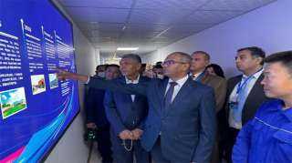 نائب وزير الإسكان يتفقد مصنع ”شين شينج” الصيني لمواسير الدكتايل باستثمارات 150 مليون دولار