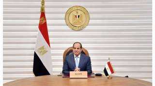 السيسي يستقبل الرئيس التنفيذي لشركة ”شل” العالمية