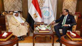 رئيس هيئة الرعاية الصحية يلتقي رئيس الاتحاد العربي لإدارة الطوارئ والأزمات