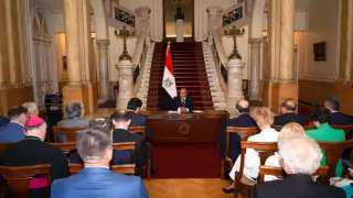 وزير الخارجية والهجرة يلتقى بسفراء الدول الأوروبية المعتمدين فى القاهرة