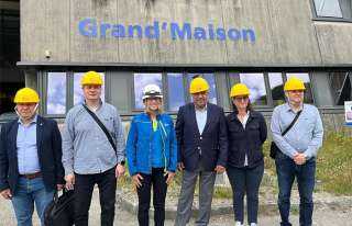 وزير الكهرباء يتفقد محطة ”Grand Maison” كأكبر محطات الطاقة الكهرومائية فى أوروبا تعمل بنظام الضخ والتخزين