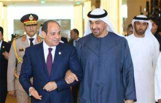 تفاصيل لقاء الرئيس السيسي والشيخ محمد بن زايد في الإمارات