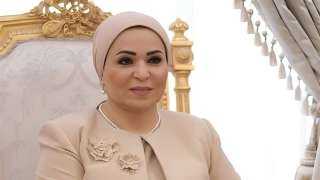 انتصار السيسي تهنئ الشعب المصرى بحلول عيد الأضحى المبارك