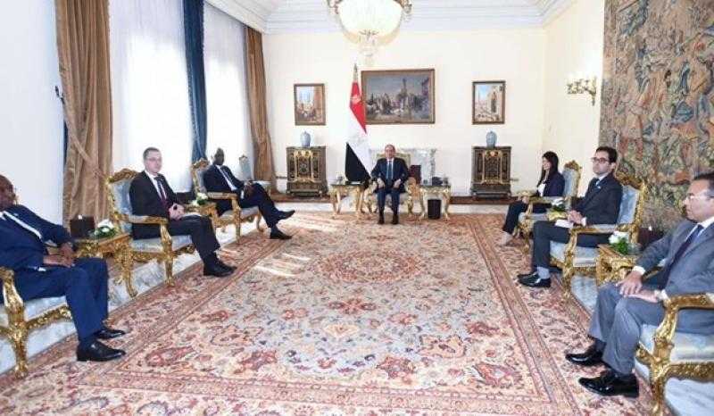 الرئيس السيسي يستقبل الرئيس التنفيذي لمؤسسة التمويل الدولية