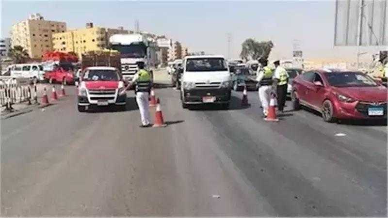 المرور تتمكن  من ضبط 59804 مخالفة مرورية متنوعة خلال 24 ساعة