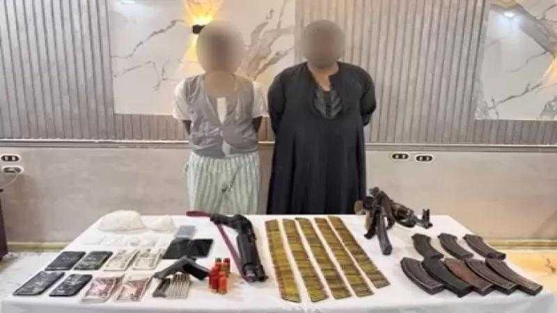 ضبط عناصر بؤر إجرامية من متجرى المواد المخدرة والأسلحة النارية غير المرخصة بنطاق عدة محافظات