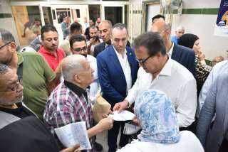 وزير الصحة يتفقد مستشفى مدينة نصر للتأمين الصحي ويوجه بزيادة القوى البشرية والإسراع من إجراءات رفع الكفاءة والتطوير