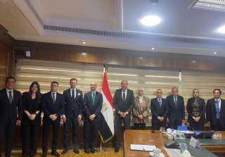 وزير الطيران المدني يلتقي وفد المنظمة الدولية للهجرة (IOM) التابعة للأمم المتحدة لبحث  أوجه التعاون.