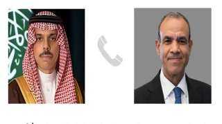 اتصال هاتفي بين وزير الخارجية والهجرة ونظيره السعودي