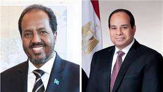 الرئيس السيسي يستقبل رئيس الصومال بالعلمين اليوم