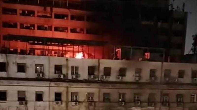 الحماية المدنية تنجح فى إخماد حريق محدود تجدد بسنترال رمسيس