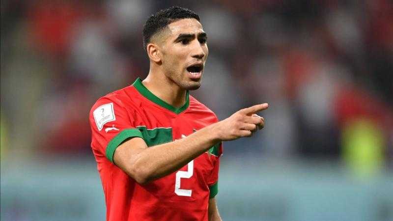 أشرف حكيمى يقترب من إنجاز تاريخى فى كأس العالم للأندية
