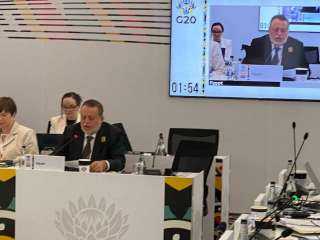 محافظ المركزي يشارك في G20 ويؤكد أهمية الإصلاح المالي وتمثيل أفريقيا