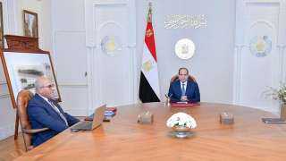الرئيس السيسي يجتمع مع رئيس مجلس إدارة الهيئة العربية للتصنيع