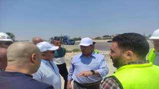 وزير الإسكان يتابع مشروع إنشاء القوس الغربي لمحور اللواء عمر سليمان بمحافظة الإسكندرية