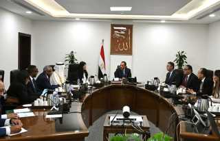 رئيس الوزراء يجتمع مع الرئيس التنفيذي للمؤسسة الدولية الإسلامية لتمويل التجارة