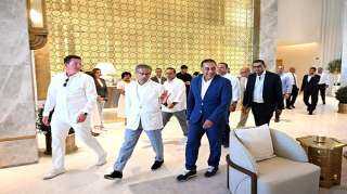 رئيس الوزراء يشهد افتتاح ”إعمار مصر” لفندق ”Palace Beach Resort Marassi ” في ”مراسي الساحل الشمالي”