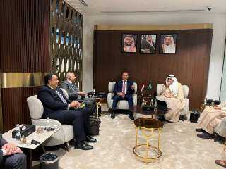 وزير الصناعة وأمين عام مجلس التنسيق الأعلى المصرى السعودى عن الجانب المصري يجتمع مع أمين عام مجلس التنسيق الأعلى عن الجانب السعودي