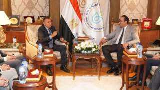 رئيس هيئة الرعاية الصحية يتابع مع المدير العام لشركة ”تاكيدا للأدوية” المبادرات المشتركة لعلاج الأورام