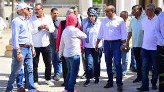 نائب وزير السياحة والآثار والأمين العام للمجلس الأعلى للآثار يتفقدان عددًا من المواقع الأثرية للوقوف على مستجدات أعمال الترميم