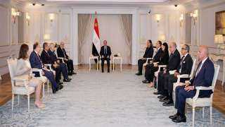 الرئيس السيسي يستقبل رئيس مجلس الوزراء اللبناني